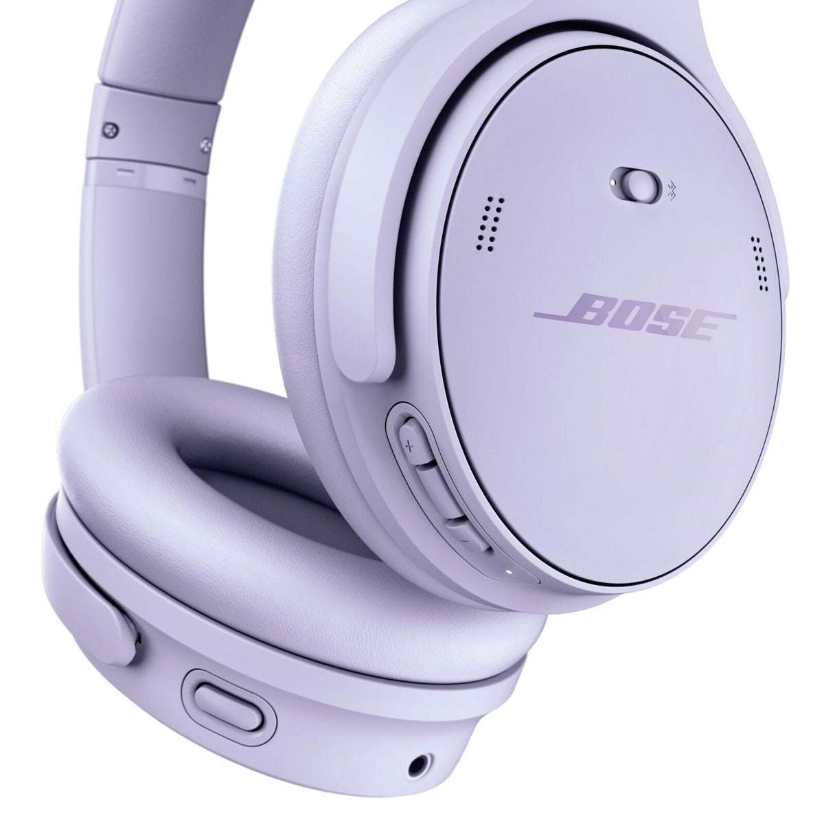 Bose QuietComfort Bluetooth Headphones, Wireless Headphones with Active Over Ear Noise Cancelling and Mic, Deep Bass, Up to 24 Hours of Playtime, Blue Dusk - Limited Edition Color