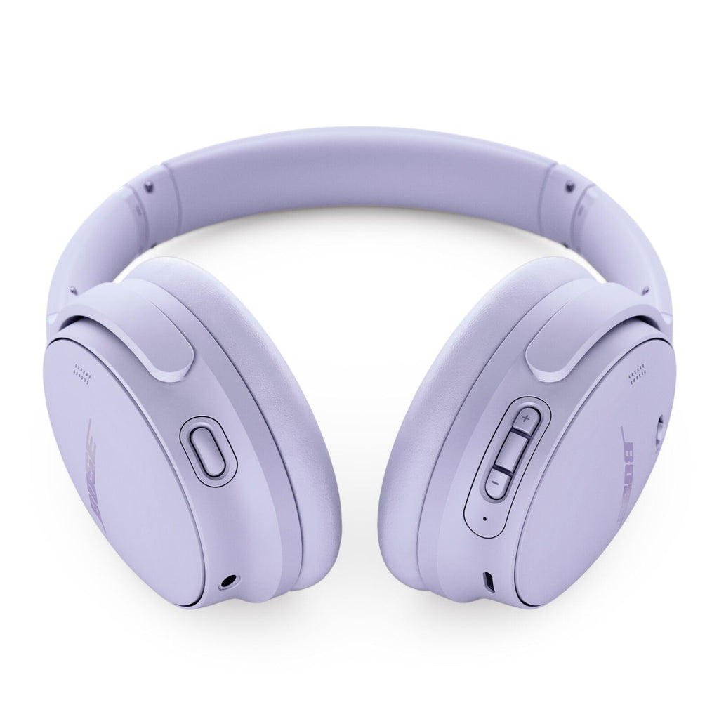 Bose QuietComfort Bluetooth Headphones, Wireless Headphones with Active Over Ear Noise Cancelling and Mic, Deep Bass, Up to 24 Hours of Playtime, Blue Dusk - Limited Edition Color
