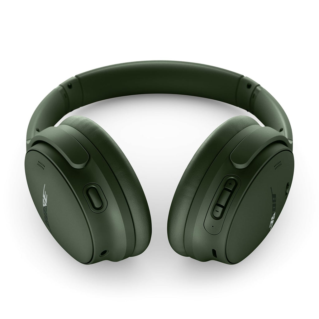 Bose QuietComfort Bluetooth Headphones, Wireless Headphones with Active Over Ear Noise Cancelling and Mic, Deep Bass, Up to 24 Hours of Playtime, Blue Dusk - Limited Edition Color